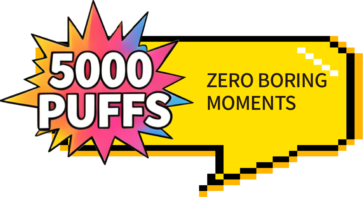 5000 Puffs Zero Boring Moments